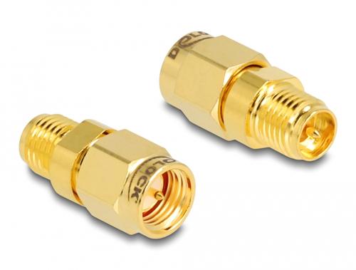 Delock Adapter RP-SMA socket to SMA