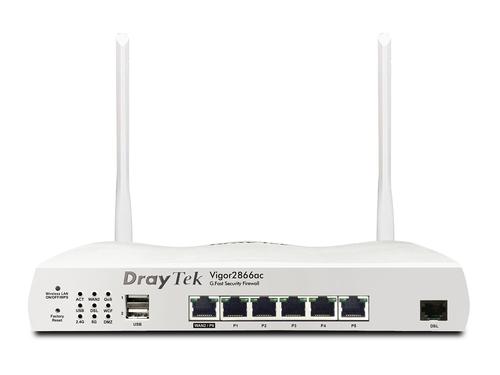 Draytek Vigor 2866ax WLAN-AX Modem. ADSL2+/VDSL2/G.Fast retail