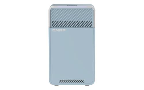 QNAP QMiro-201W Wireless Router, Gigabit Ethernet, Dual-band (2.4 GHz / 5 GHz), Blue