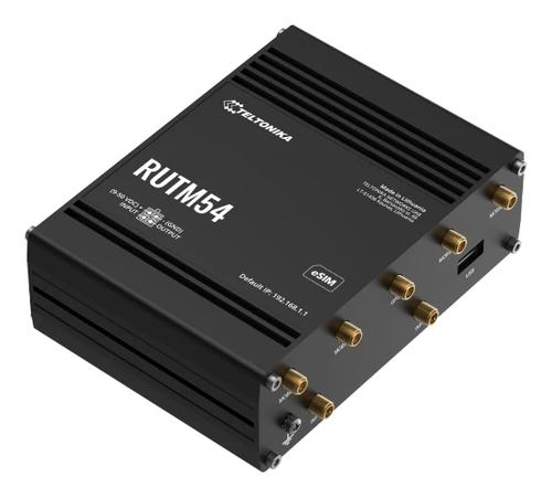 Teltonika RUTM54 wireless router Gigabit Ethernet Dual-band (2.4 GHz / 5 GHz) 5G Black