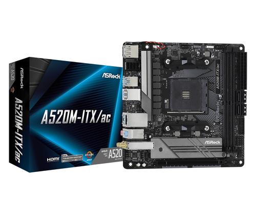 ASROCK A520M-ITX/AC AM4 M-ITX retail