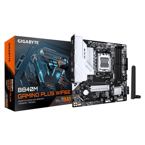 GIGABYTE B840M GAMING PLUS WIFI6E Motherboard