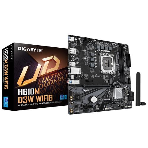 GIGABYTE H610M D3W Wi-Fi 6 (black/gray)
