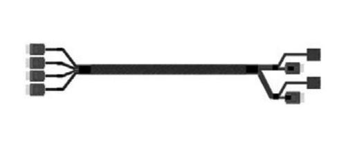 INTEL A2U4PSWCXCXK1 Serial Attached SCSI (SAS) cable, 0.755 m, Black