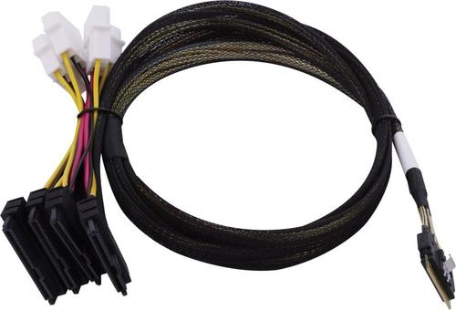 MICROCHIP TECHNOLOGY 2305300-R Serial Attached SCSI (SAS) cable, 0.8 m, Black, Multicolour
