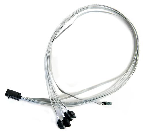 MicroSemi ADAPTEC I-HDMSAS-4SATA-SB.8M 0.8 m 6 Gbit/s Grey