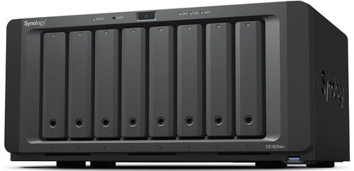 SYNOLOGY DiskStation DS1823XS+ NAS/storage server, tower, Ryzen Embedded V1780B, 8 GB DDR4, 0 TB, DiskStation Manager, Black