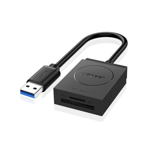 UGREEN 20250 card reader, USB 3.2 Gen 1 (3.1 Gen 1), Black