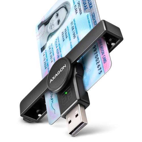 AXAGON CRE-SMPA USB-A Smart / ID