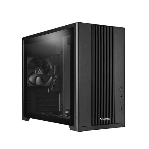 CHIEFTEC BX-10B-OP Computer Case, Tower, Black