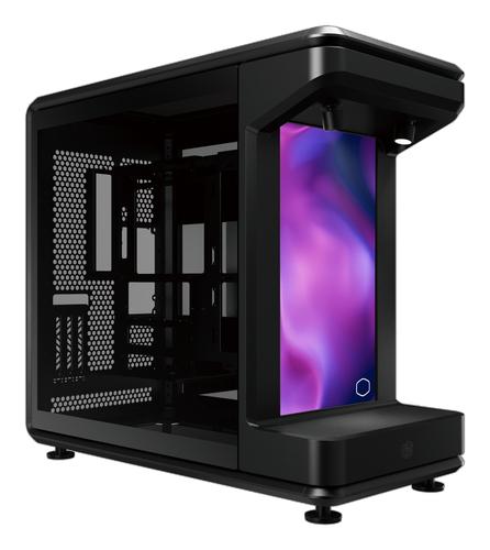 COOLER MASTER MasterFrame 360 STAGE LCD Tower ATX, Black