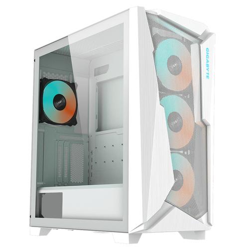GIGABYTE C301GW Computer Case, Midi Tower, White