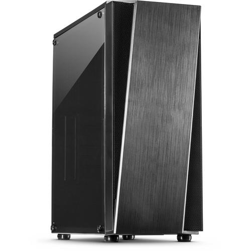 INTER-TECH T-11 TELEVEN (black, acrylic side panel)