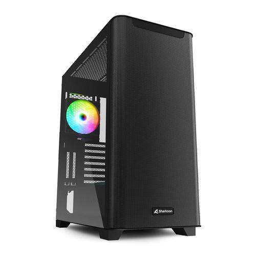 Sharkoon M30 RGB (black, tempered glass)