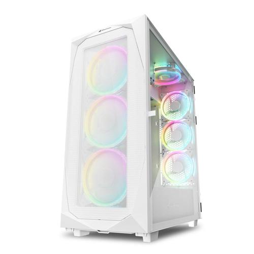 Sharkoon Case REV300 ATX/E-ATX 2xGlass white