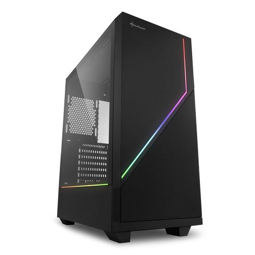 Sharkoon RGB FLOW ATX Case 1x Glass black