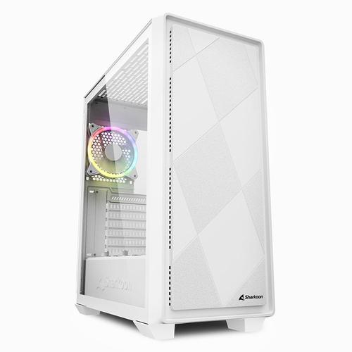 Sharkoon Case VS8 RGB ATX 1xGlass white