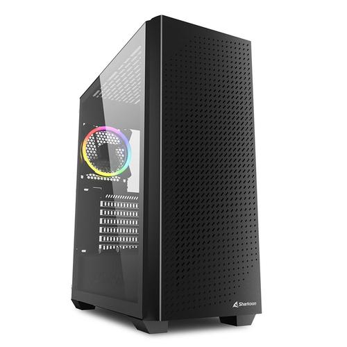 Sharkoon VS9 RGB ATX Case 1x Glass black