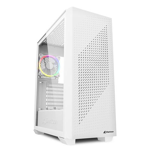 Sharkoon VS9 RGB ATX Case 1xGlass white