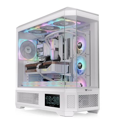 THERMALTAKE View 600 TG Snow White (white, Tempered Glass)