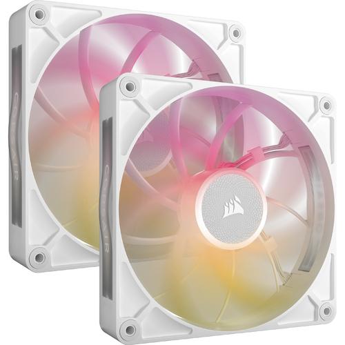 CORSAIR iCUE LINK RX140 MAX RGB Computer case Fan 14 cm White 2 pc(s)