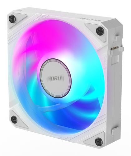 GIGABYTE AORUS EZ CHAIN FAN 120 ICE Motherboard, 12 cm, White, 1 piece