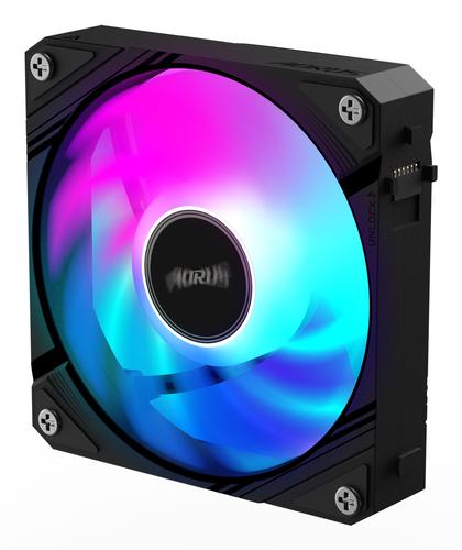 GIGABYTE Aorus Ez Chain Fan 120 Motherboard Fan, 12 cm, Black, 1 Piece