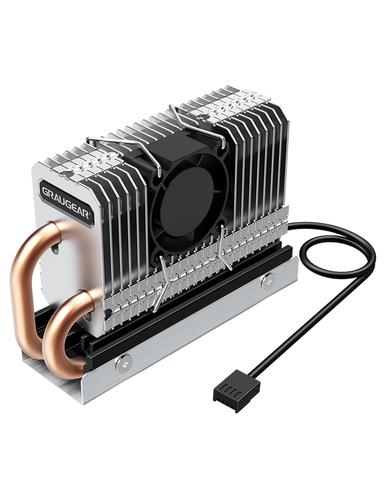 GRAUGEAR Cooling Body SSD M.2 2280 with PWM Fan retail