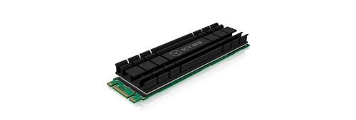 ICY BOX IB-M2HS-701 (black, supports M.2 2280 SSD)
