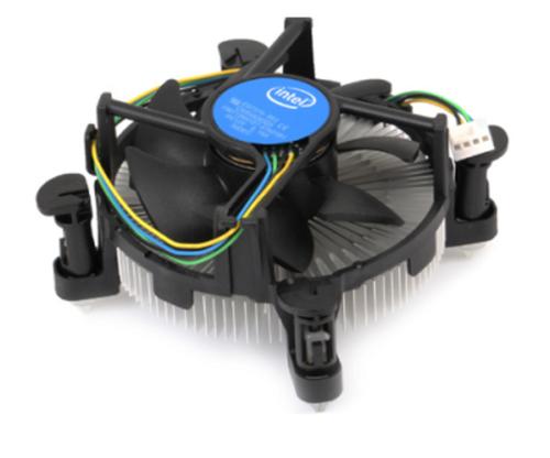 INTEL E97379-003 computer cooling system Processor Air cooler Aluminium, Black