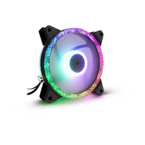 INTER-TECH Argus RS-071 RGB 120x120x25 (black)