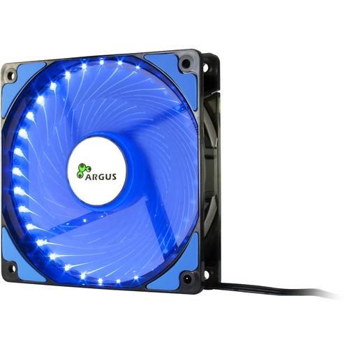 INTER-TECH L-12025 120x120x25mm (black/blue)