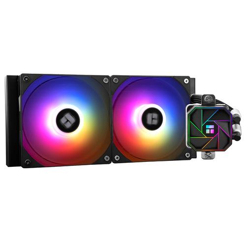 Thermalright Aqua Elite 240 V3 Computer Case, Processor All-in-One Liquid Cooler, 12 cm, Black, 1 pc