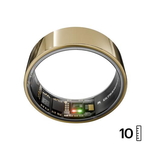 Ultrahuman Ring AIR – Sleep and Fitness Tracker, Smart Ring for Men and Women, No app fees for standard features, Up to 6 days of battery life (Size 10)