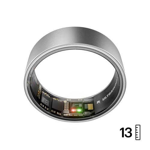 Ultrahuman Ring AIR – Sleep and Fitness Tracker, Smart Ring for Men and Women, No app fees for standard features, Up to 6 days of battery life (Size 13)