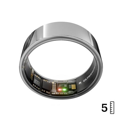 Ultrahuman Ring AIR – Sleep and Fitness Tracker, Smart Ring for Men and Women, No app fees for standard features, Up to 6 days of battery life (Size 5)