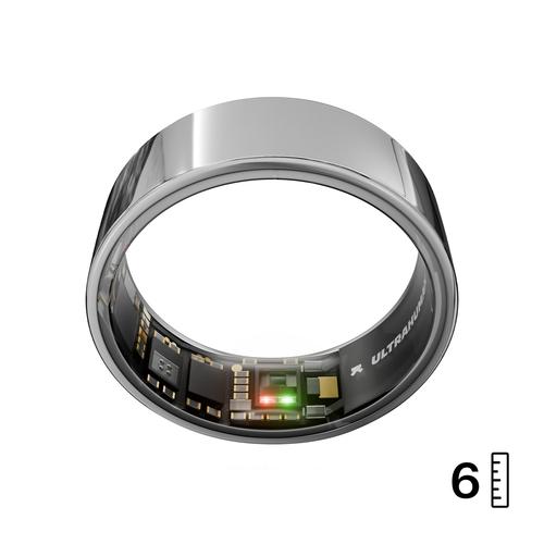 Ultrahuman Ring AIR – Sleep and Fitness Tracker, Smart Ring for Men and Women, No app fees for standard features, Up to 6 days of battery life (Size 6)