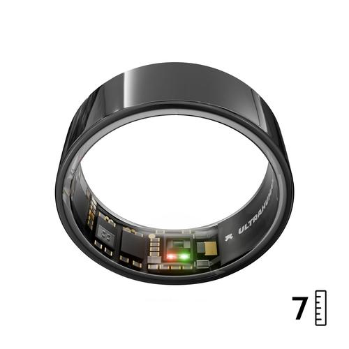 Ultrahuman Ring AIR – Sleep and Fitness Tracker, Smart Ring for Men and Women, No app fees for standard features, Up to 6 days of battery life (Size 7)