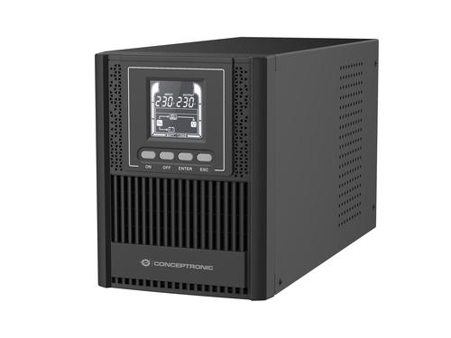 Conceptronic Universal Switching Voltage 1000VA/900W/4xIEC/High-Intensity Discharge USB/+ Online Tower switch