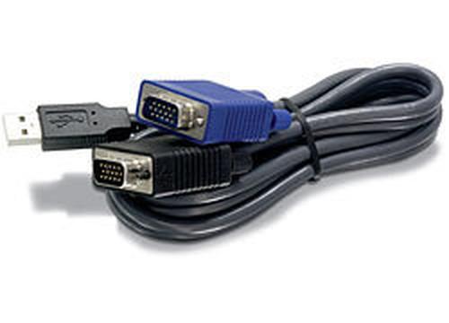 TRENDNET KVM Cable USB/VGA 2m (TK-CU06)