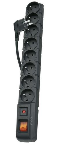 EMOS P53899 Black 8 AC outlets 250 V 1.5 m