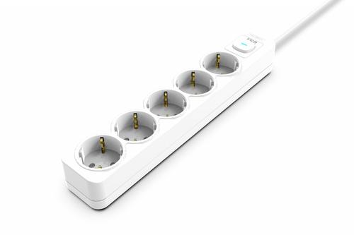Inca Power strip 5x /16A 230V/Max.3680W/LED 1.50m ws
