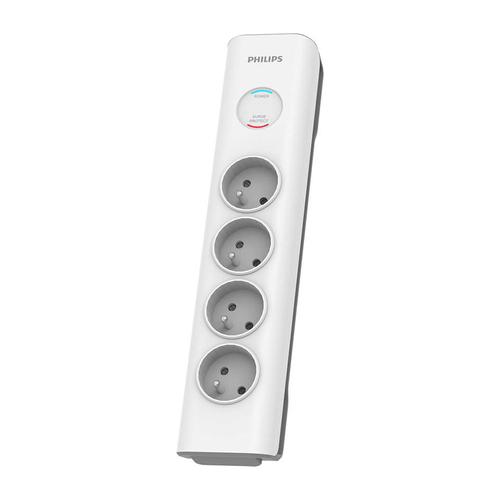 PHILIPS SPN7040WA/60 surge protector, White, 4 AC outlet(s), 2 m