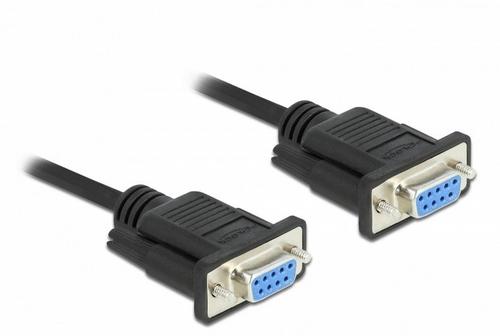 Delock Serial Nullmodem D-Sub9 Cable 10m with ST Housing