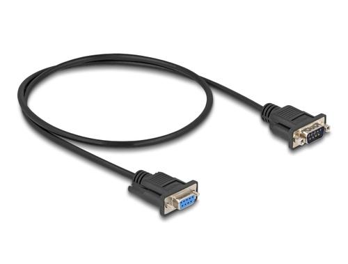 Delock Serial D-Sub9 cable, 0.5m