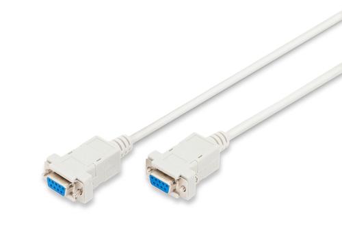 Digitus Null-Modem cable (beige, 1.8