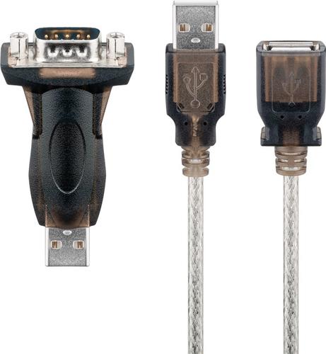 Goobay USB Serial RS232 Converter Mini, 1.5 m