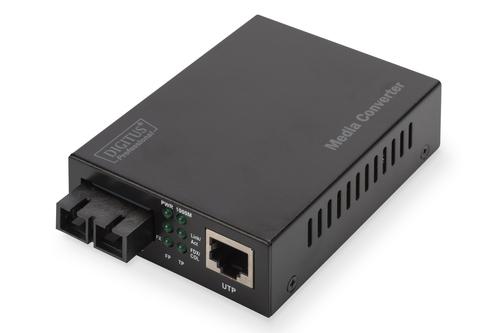 Digitus Media Converter Gigabit Ethernet, Multimode, SC