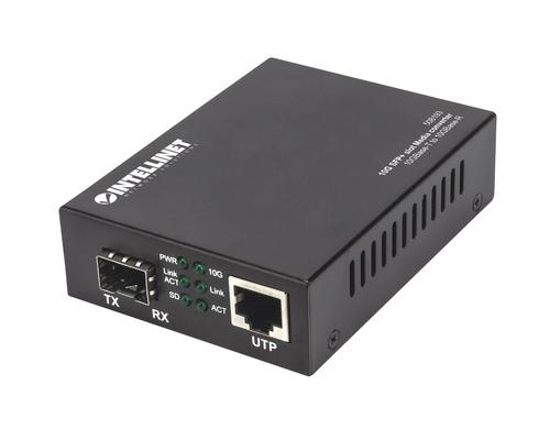 Intellinet 10GB-T on 10GB-R media conversion. 10GB SFP+10GB RJ45