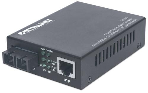 Intellinet Media Converter Gigabit Singlemode 20km 1310